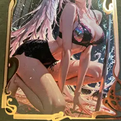 Goddess Story Gold METAL Card - Serial Number #155/200! Anime Girl *READ* - Image 3