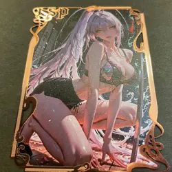 Goddess Story Gold METAL Card - Serial Number #155/200! Anime Girl *READ* - Image 4