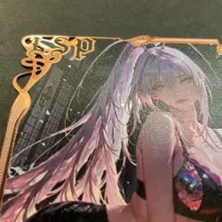 Goddess Story Gold METAL Card - Serial Number #155/200! Anime Girl *READ* - Image 5
