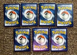 LOT OF 7 TRAINER HOLO POKEMON CARDS - Image 2