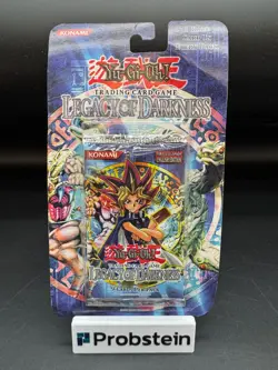 Yu-Gi-Oh TCG: Legacy of Darkness 9 Card Booster Blister Pack Factory Sealed - Image 1