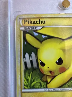 Pikachu 78/123 LP/NM HeartGold and SoulSilver & HGSS Pokemon TCG Set Card 2010 - Image 4