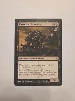 Phyrexian Crusader [Mirrodin Besieged] Magic the Gathering LP MTG - Image 1