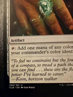 Arcane Signet 298/361 Uncommon Battle For Baldur's Gate Magic The Gathering - Image 4