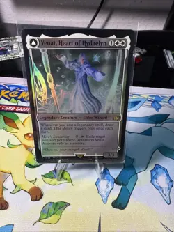 Venat, Heart of Hydaelyn Hydaelyn, the Mothercrystal - Foil Magic mtg Light P - Image 1
