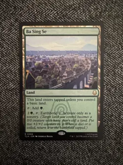 MTG Ba Sing Se R 0266 Regular Rare Land TLA NM - Image 1