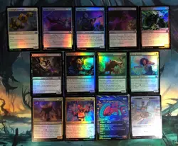 Aetherdrift Foil Lot - 12 Uncommons & 1 Token - Magic the Gathering MTG - Image 1