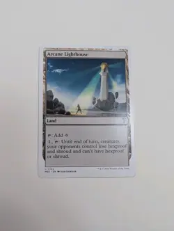 MTG - Arcane Lighthouse (White Border) - Mystery Booster 2 (MB2) NM/M Condition - Image 1