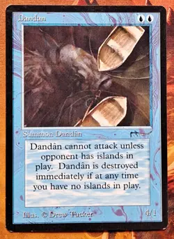 Mtg Arabian Nights Dandan - Image 1