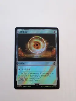 Sol Ring - SURGE FOIL Uncommon - Doctor Who (WHO #0836) - Mtg - Image 2