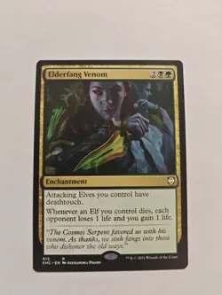 MTG - Elderfang Venom Commander: Kaldheim Regular NM Pack Fresh - Image 1