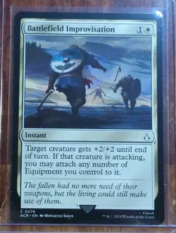 MtG Battlefield Improvisation ACR 276 MTG NM/M Never Played - Image 1