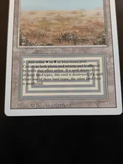Scrubland Revised Edition MTG Regular Magic the Gathering - Image 3