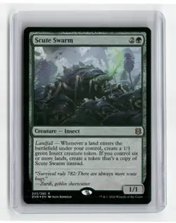 Scute Swarm Zendikar Rising FOIL MTG - Image 1