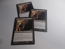 Stab Wound x3 MTG Return to Ravnica Black Common Enchantment LP - Image 1