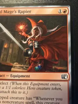 Red Mage's Rapier 0152 Common Final Fantasy Magic: The Gathering - Image 3