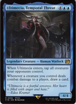 Ultimecia, Temporal Threat R FINAL FANTASY 556 NM MTG - Image 1