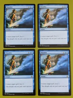 Dissolve x4 Iconic Masters 4x Magic the Gathering MTG - Image 1