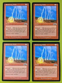 Shattering Pulse x4 Exodus 4x Playset Magic the Gathering MTG - Image 1