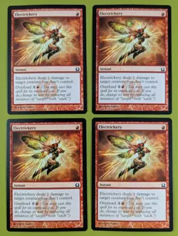 Electrickery x4 Return to Ravnica 4x Playset Magic the Gathering MTG - Image 1
