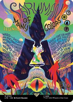 Saruman of Many Colors (Borderless Poster) [The Lord of the Rings: Tales of - Image 1