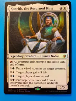 MTG 1x FOIL Kenrith, the Returned King 303 Buy-a-Box PROMO Magic Gathering x1 NM - Image 1