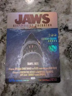 Jaws, Relentless Predator 2175 Secret Lair Drop MTG Rainbow Foil 🌈 Near Mint - Image 1