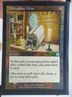Mercadian Atlas FOIL Mercadian Masques NM Small Seller 💌 Fast Free Shipping! - Image 2