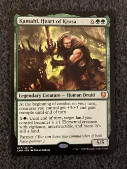 Magic The Gathering MTG - Kamahl, Heart of Krosa - Commander Legends - Image 1
