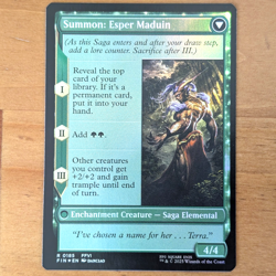 Esper Origins - Prerelease Foil Promo - Final Fantasy MTG - Image 2