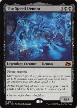 The Speed Demon M Aetherdrift 105 - LP MTG - Image 1