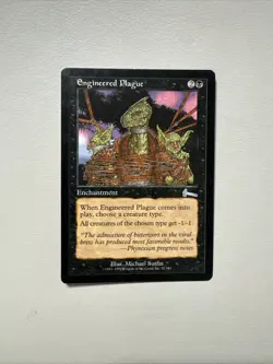 Engineered Plague - Urza's Legacy - Magic The Gathering - Image 1