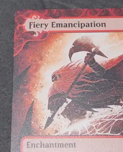 MTG Fiery Emancipation #42 Wilds of Eldraine Enchanting Tales MTG - Image 3
