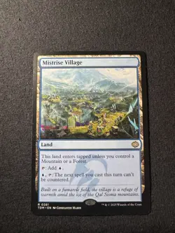 MTG Mistrise Village - Tarkir: Dragonstorm NM - Image 1