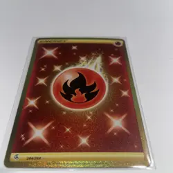 ENERGY 167/147 HOLO FIRE ENERGY BURNING SHADOWS GOLD SECRET POKEMON NM - Image 3