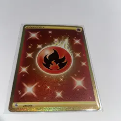 ENERGY 167/147 HOLO FIRE ENERGY BURNING SHADOWS GOLD SECRET POKEMON NM - Image 4