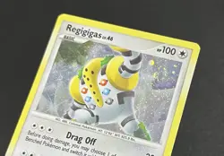 Regigigas LV. 46 - DP40 - Cosmos Holo - D&P Black Star Promo Pokemon Card SWIRL - Image 4