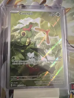 Caterpie 172/165 Scarlet & Violet 151 (MEW) NM Illustration Rare Pokemon Card NM - Image 2
