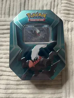 Pokemon TCG Darkrai Triple Whammy Collector's Tin Sealed - Image 1