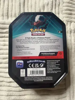 Pokemon TCG Darkrai Triple Whammy Collector's Tin Sealed - Image 4