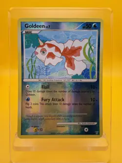 Goldeen 107/147 Reverse Holo Rare Supreme Victors Pokemon TCG Light Played LP - Image 1