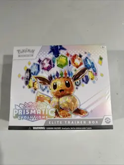 Pokemon TCG Scarlet & Violet Prismatic Evolutions ETB New Factory Sealed 🔥🔥 - Image 1