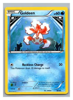 XY Trainer Kit: Pikachu Libre & Suicune #26/30 Goldeen - Pokemon Card - Image 1