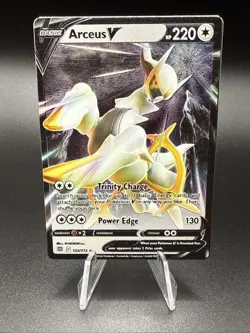 Pokemon TCG Arceus V 122/172 (Metal Card) Promo Miscellaneous Cards & Products - Image 1