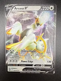 Pokemon TCG Arceus V 122/172 (Metal Card) Promo Miscellaneous Cards & Products - Image 3