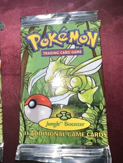 Wizards of the Coast First Edition Pokemon Jungle Booster Pack 742818060639 - Image 2
