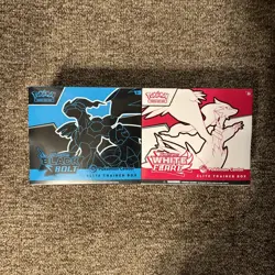 Pokemon Center Black Bolt & White Flare Elite Trainer Box ETB Set 🔥 With Cases - Image 2