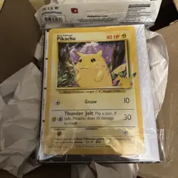 Pokemon TCG: First Partner Collector's Binder With Oversize Pikachu Card 820650809606 - Image 2