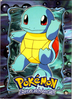 1999 Topps Pokemon Movie Edition #E7 of 12 Squirtle Stage 1 LP - Image 1
