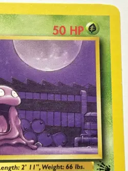 Grimer 48/62 Common 1st Edition Fossil Pokemon Card LP - Image 2